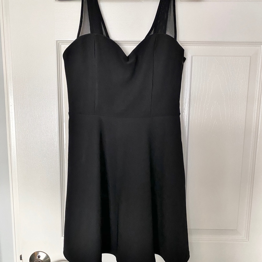 Forever 21 dress with mess straps.